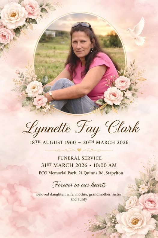 Lyn Clark Memorial Invitation